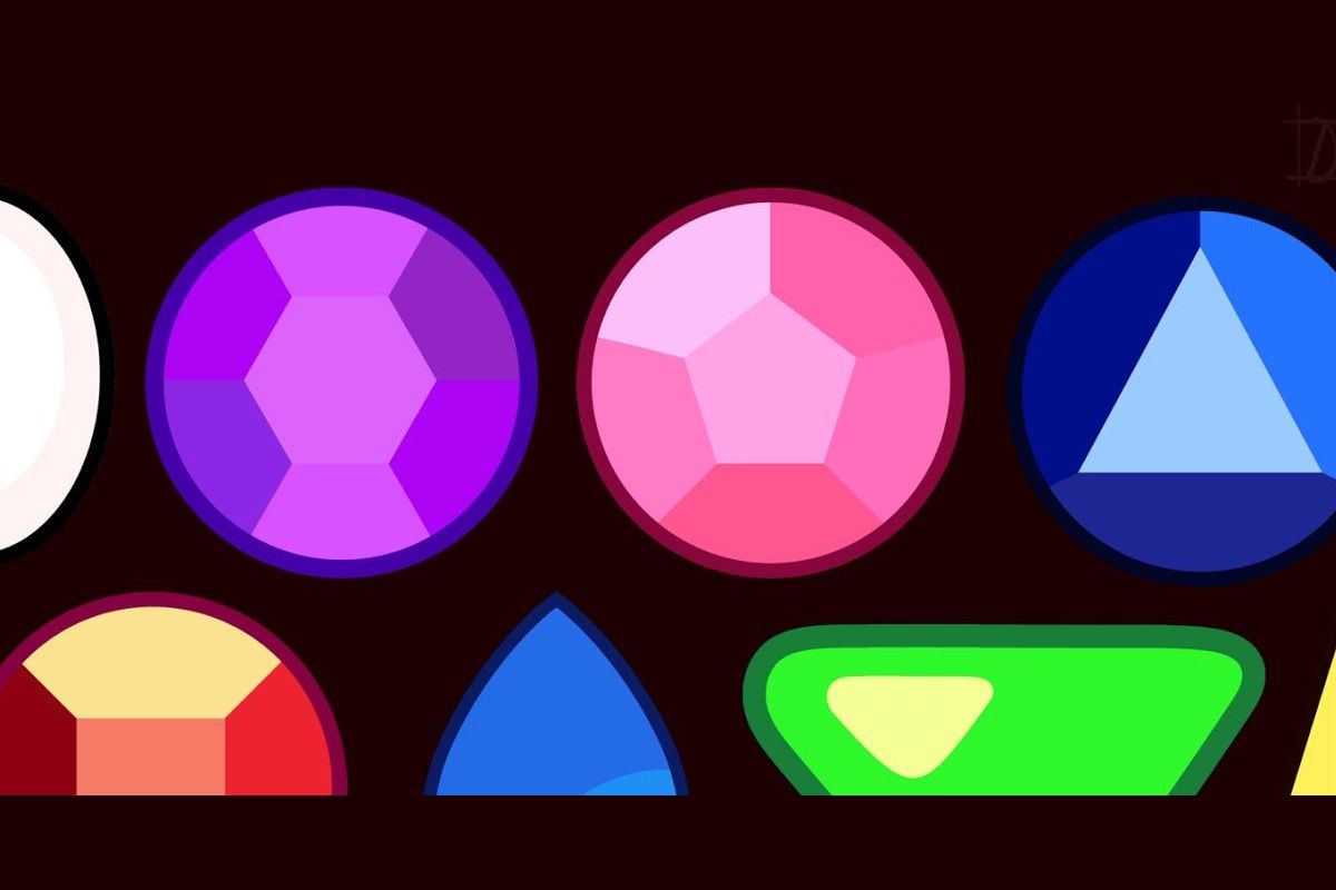 ALL GEMS FROM STEVEN UNIVERSE 