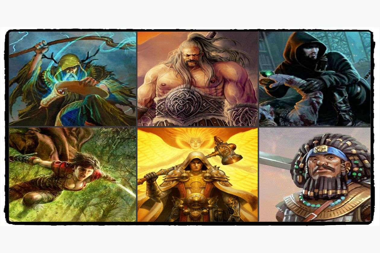 d&d class miniatures