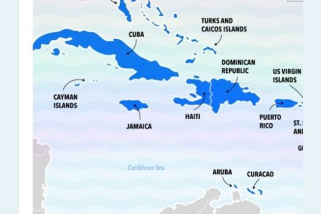 Caribbean Map With Capitals Can You Name These Caribbean Islands Capitals?