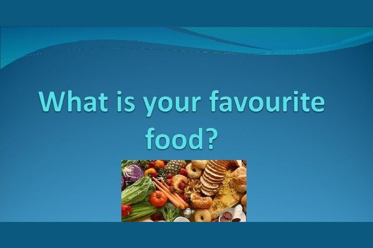 Whats Your Favorite Food