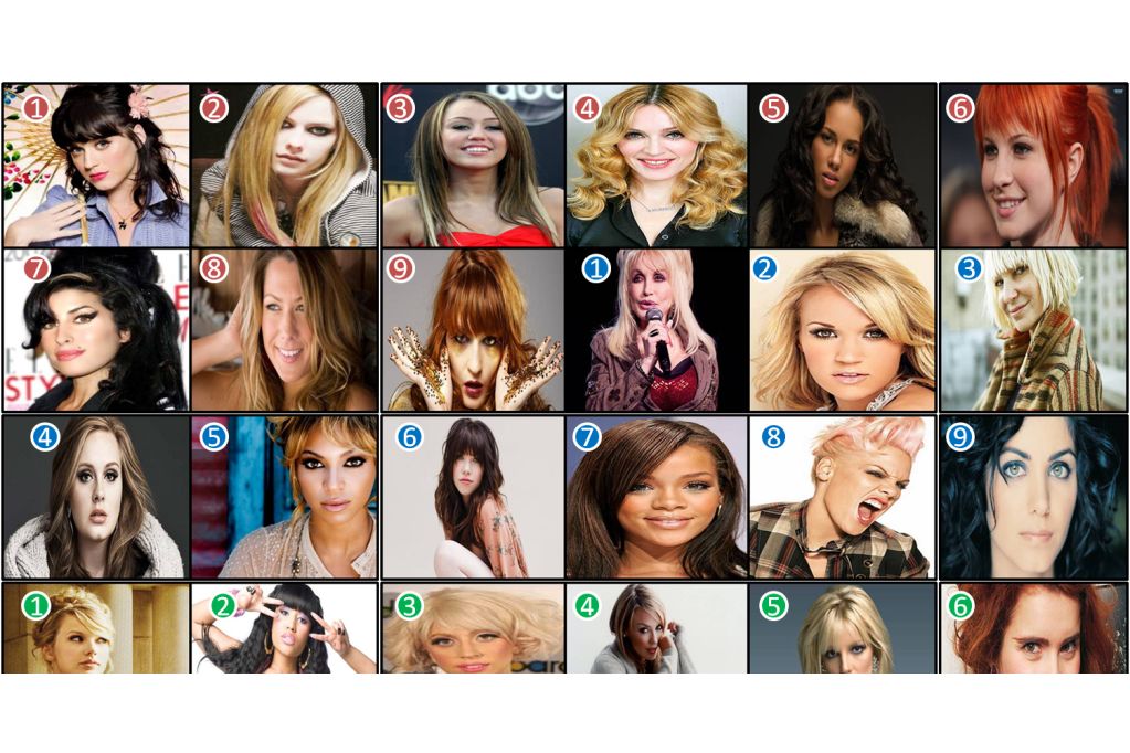 Which famous female singer are you?