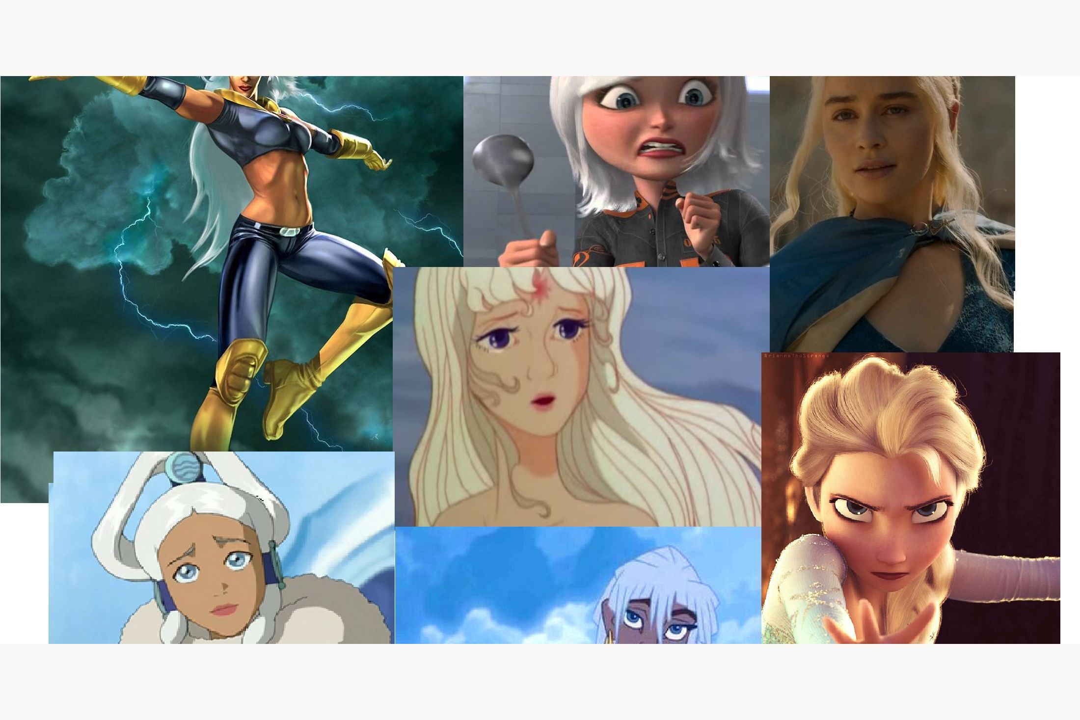 What White-Haired Character Are You? Girl Version