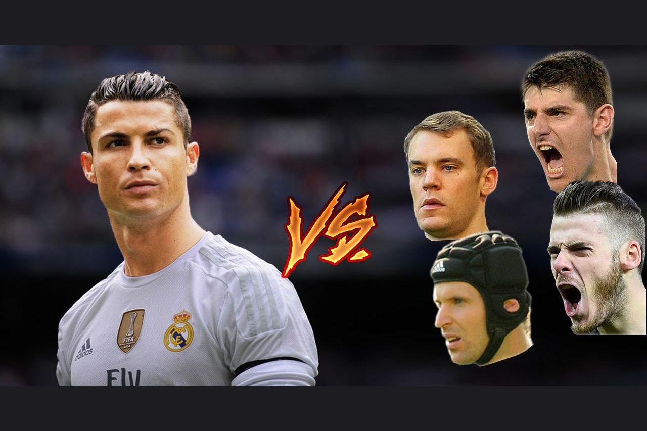 Cristiano Ronaldo Vs Top 10 Goalkeepers In The World