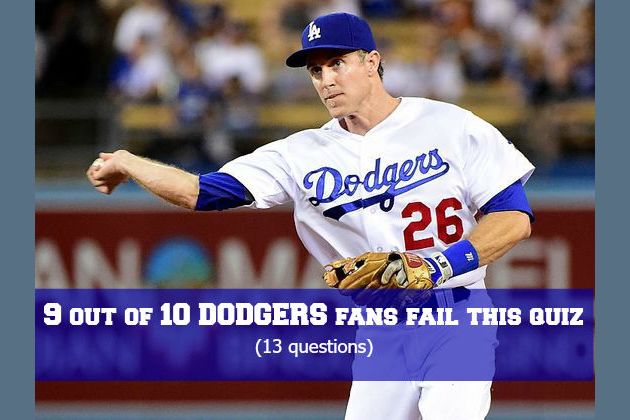 10 ways to spot a Dodgers fan