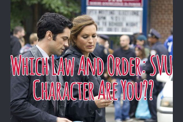 Which Law And Order Svu Detective Are You