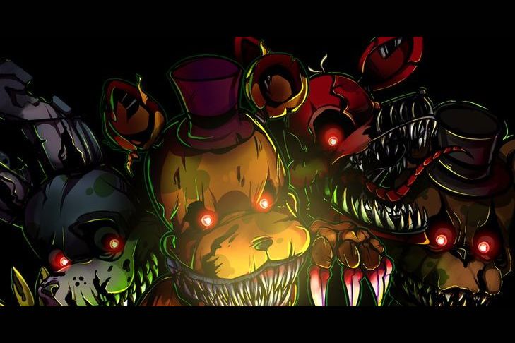 FNAF4-Nightmare Animatronics