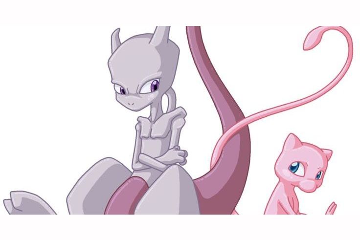 Free download, Mewtwo Mew and Newtwo original transparent background PNG  clipart