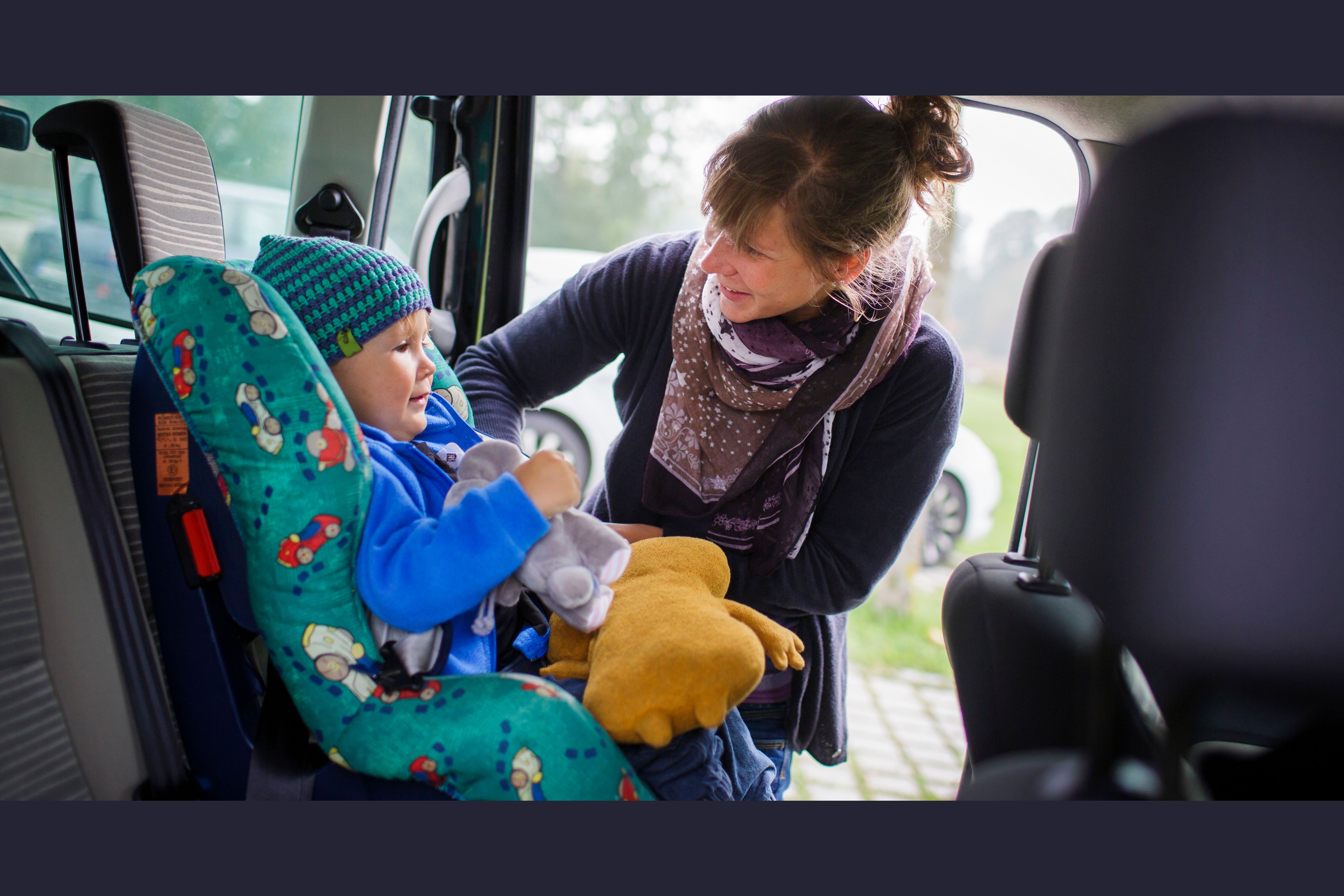 Is it OK to leave your kids alone in a car with the engine running?