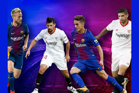 バルサとセビージャの選手でチームメイトだったのは
