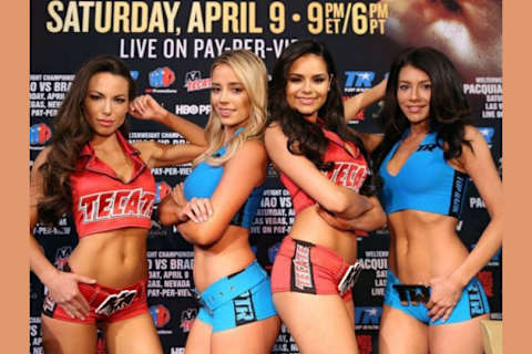 Pacquiao vs. Bradley: Ring Girls