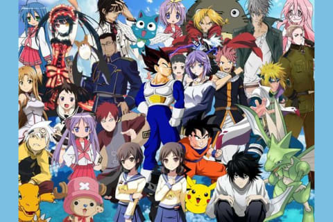 Can you name all of these anime characters?