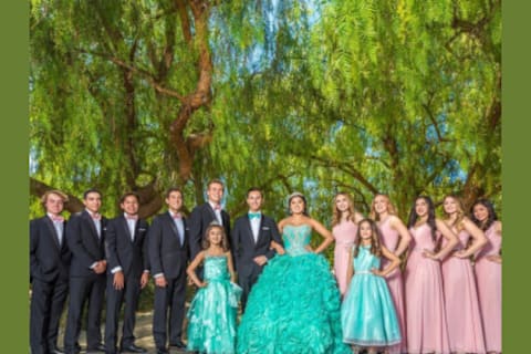 Damas y chambelanes quinceañera cheap