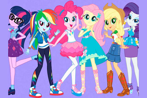 My little pony discount equestria girls characters