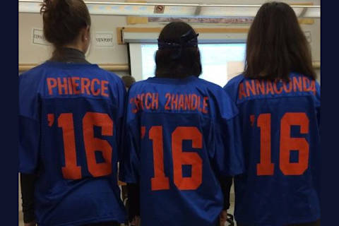 Powder puff shop team names