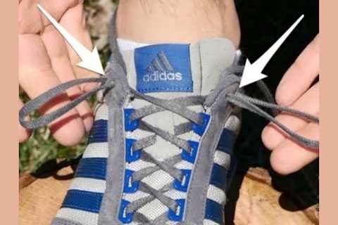 Shoelace holes outlet