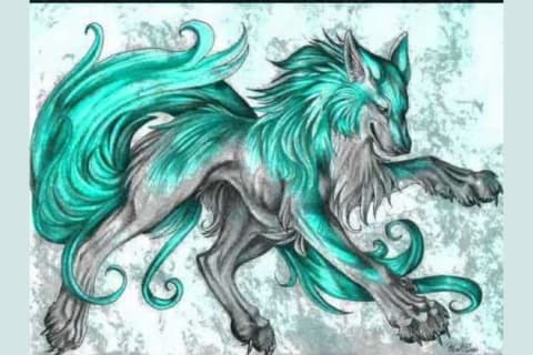 66 Anime Wolf Wallpaper Images, Stock Photos & Vectors | Shutterstock