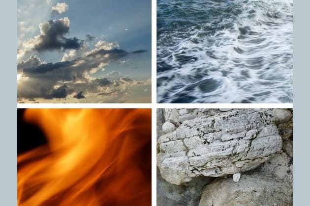 Erde Luft Wasser Feuer Welches Element Bist Du