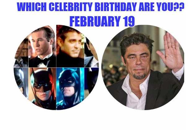 February 19 Which Celebrity Birthday Are You Celebs pulse > celebs > 7 famous birthdays to celebrate in february. playbuzz