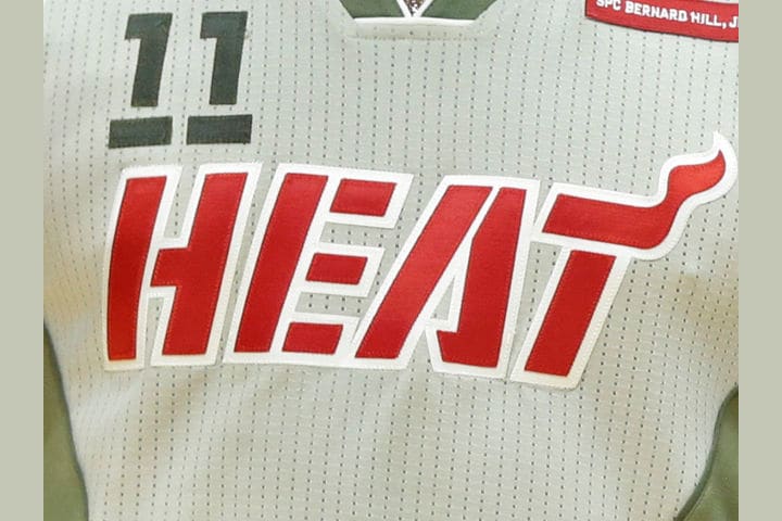 Dion Waiters - Miami Heat - White Alternate Game-Worn Jersey - 2016-17  Season