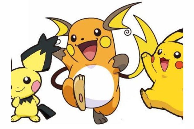 All Pikachu Evolution Animations 