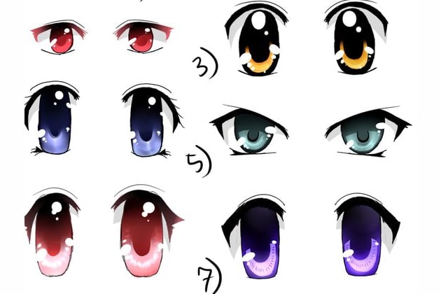 How To Draw Anime Eyes [ 6 Styles ] by TsuDrawing - Make better art | CLIP  STUDIO TIPS