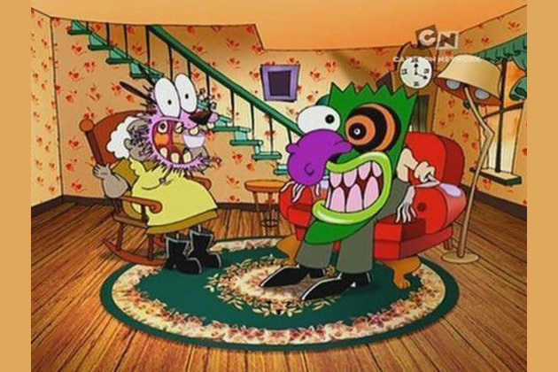 Which Courage The Cowardly Dog Character Are You All of the characters are subjected to extremely gross, graphic animated violence, including exploding organs, weapons of all sorts, growing extra limbs, turning. cowardly dog character are