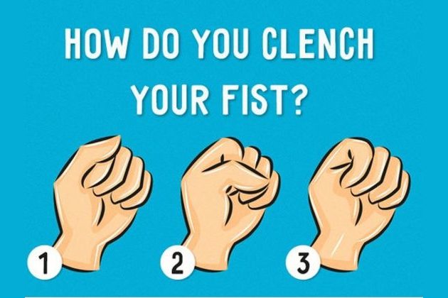 Fist Personality Test: The way you make a fist reveals your true