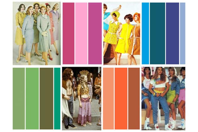 This Color Test Will Determine Which Decade Best Fits Your Style