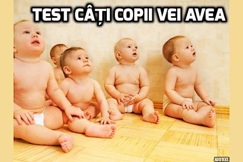 Test Cati Copii Vei Avea