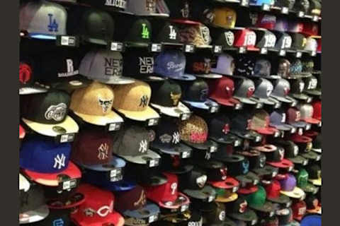 red felt fedora hat