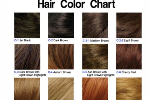 Black Girl Hair Color Chart