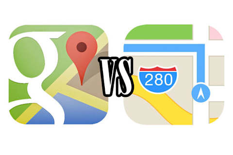 Google Maps Vs Apple Maps