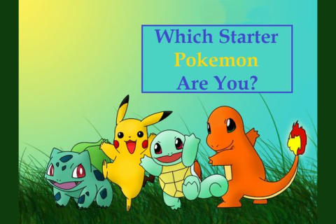 Which Starter Pokemon Is Most Like You