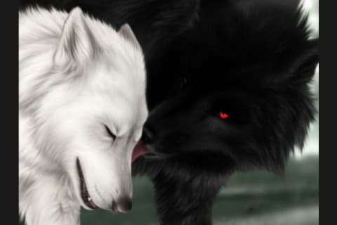 Are You A Black Wolf Or White Wolf