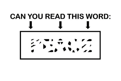 Only People With A High Iq Will Be Able To Read These Erased Words