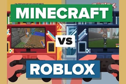 Are You More Roblox Or Minecraft - roblox game pictue