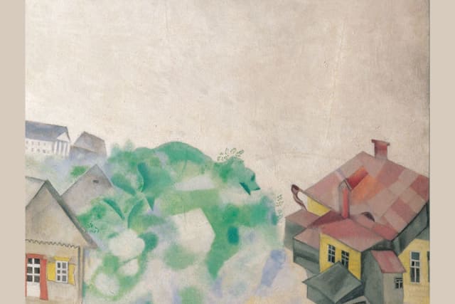 Шагал малевич 2013. На одном из фрагментов картин художника.