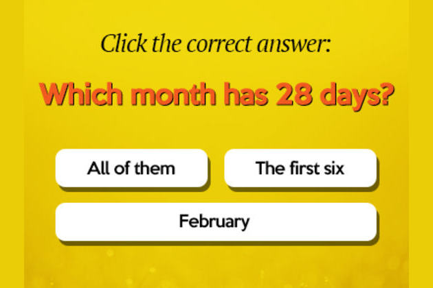 Can You Answer These 12 Tricky Questions?