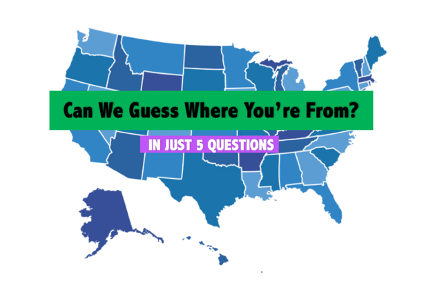 Can We Accurately Guess What Region Of The US You're From In Just 5 ...