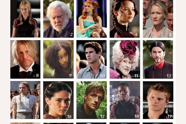 all hunger games characters