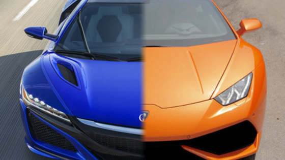Acura NSX or Lamborghini Huracan? Which of these exotic super cars do YOU prefer?