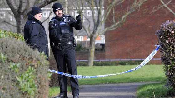 A man in his 30s was shot