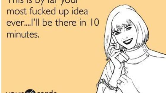 We'll be best friends forever you already know too much