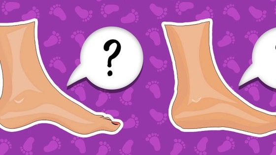 Were you were born with flat feet or arched feet? Because your foot type can say a lot about your ingrained personality type. Take the test to find out now!