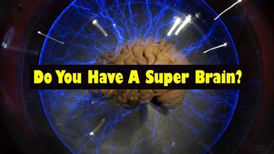 There are only 50 people in each state that possess a superbrain. Are you one of them?