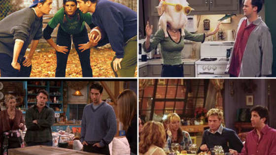Rank them - we want to know! Do you prefer football or Brad Pitt? Flashbacks or Chandler in a Box?