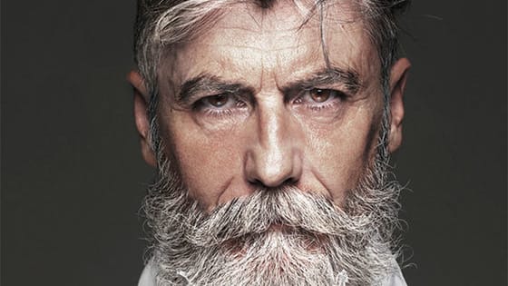 Growing a beard makes you 100% better looking-this man is the ultimate proof. 