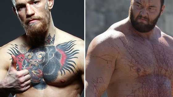Conor McGregor, Hafþór Júlíus “The Mountain” Björnsson