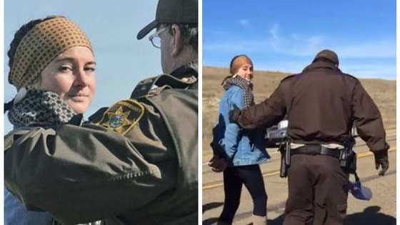 Shailene Woodley was arrested for protesting the Dakota Access Pipeline, which would cut through the Standing Rock Sioux tribe's ancestral grounds and their only water source. What do you think of the pipeline?