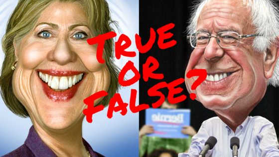 Do you feel the Bern or hope for Hillary?
